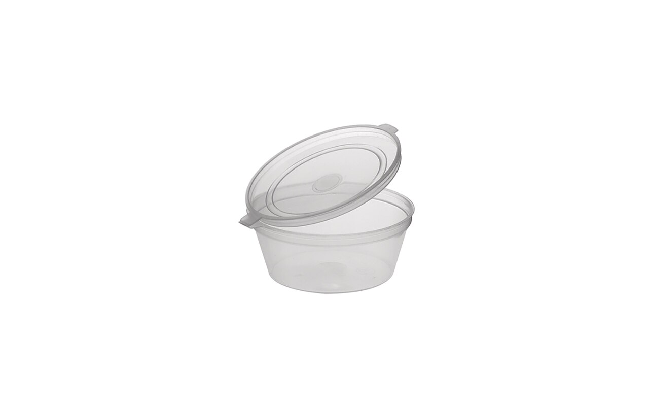 50ML SAUCE CONTAINER W/HINGED LID (1000) PPSC050C