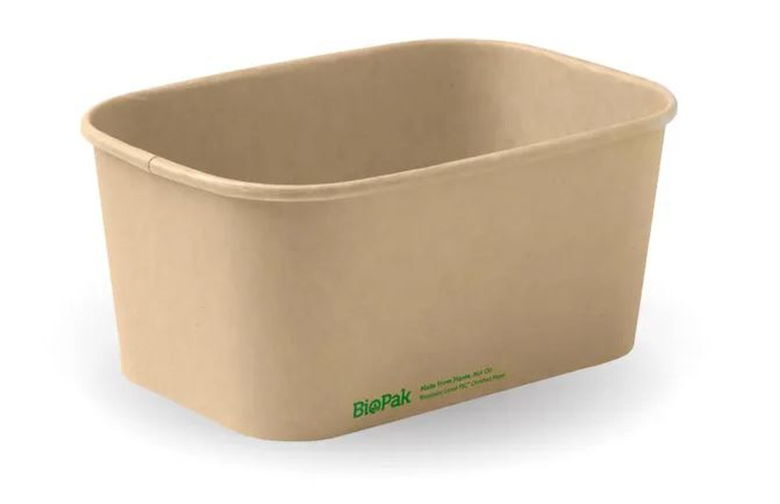 RECTANGULAR CONTAINER KRAFT COATED 1000ML 172X120+145X95+75(300) KRC1000P