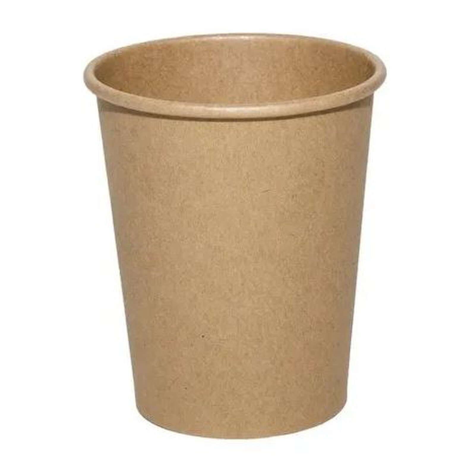 8OZ KRAFT SINGLE WALL CUP 80MM (1000)