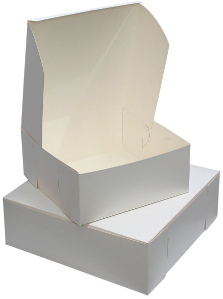 FLAT CAKE BOX 12 X 12 X 2 5 100 Flat cake box 12 x 12 x 2 5 100