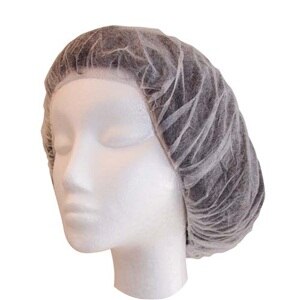 HAIR NETS BERET STYLE WHITE (1000) (400CAPW) DBCW53