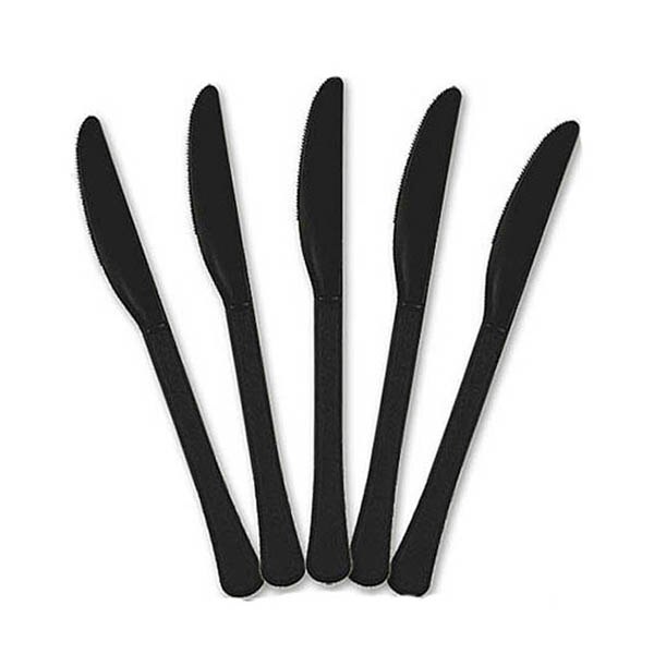 KNIVES BLACK (1000) (100) (1253B)