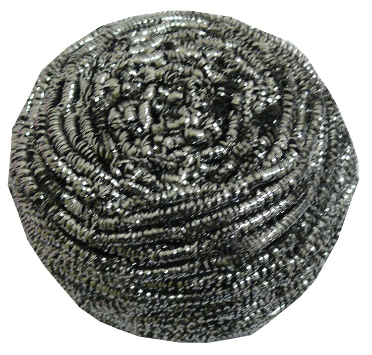 STAINLESS STEEL SCOURER (12) (120) 50G SSS50