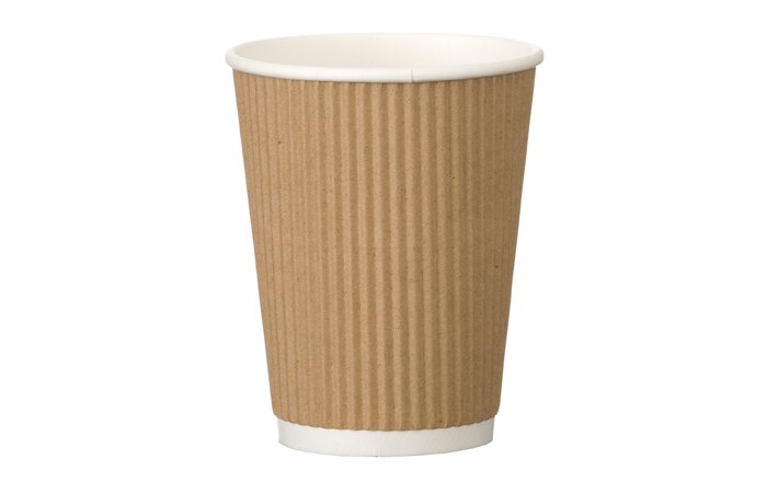 16OZ PREMIUM BROWN TRIPLE HOT CUPS (500) CTN (25SLV)